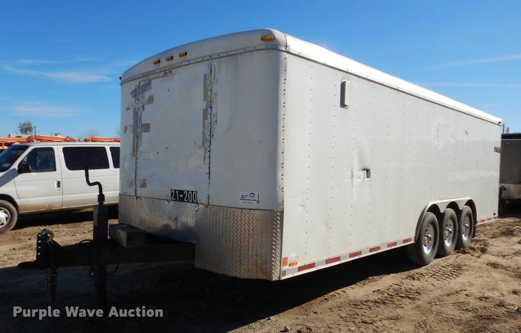 image for item K5804 2006 Cargomate enclosed cargo trailer