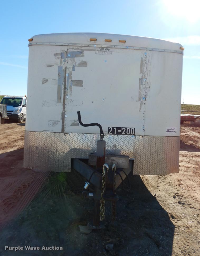 image for item K5804 2006 Cargomate enclosed cargo trailer