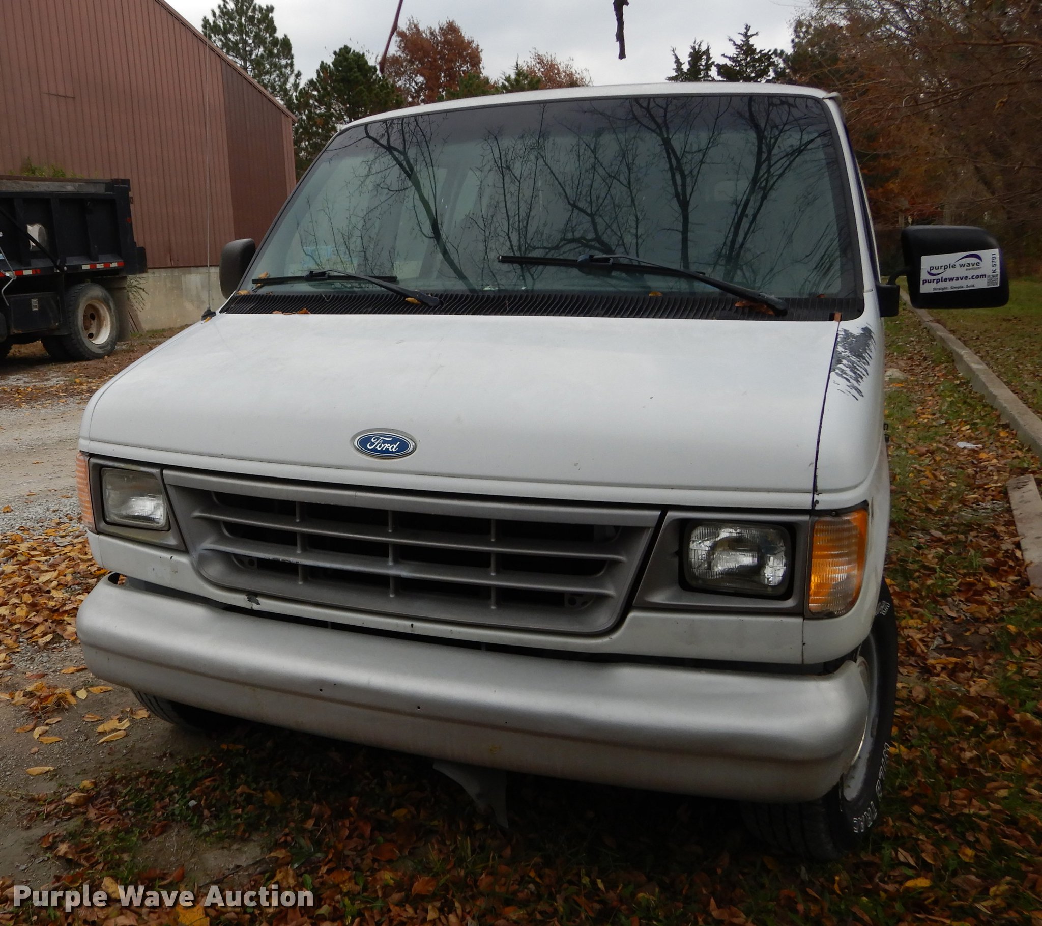1995 Ford Econoline E150 van in Lawrence, KS Item K5791 sold Purple