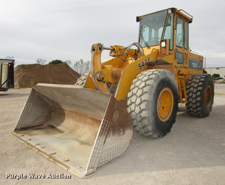 image for item DA3232 1988 John Deere 544E wheel loader