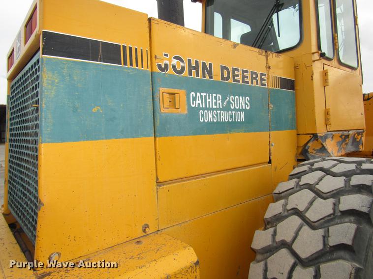 image for item DA3232 1988 John Deere 544E wheel loader