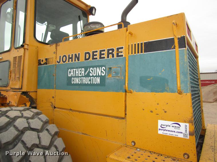 image for item DA3232 1988 John Deere 544E wheel loader