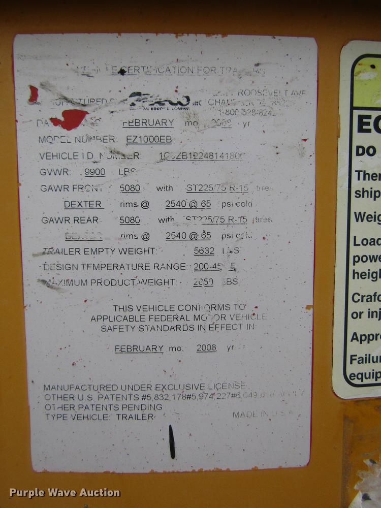 image for item DA3233 2008 Crafco EZ1000EB crack sealer