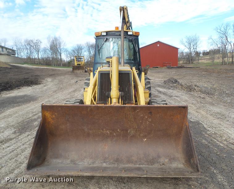 image for item DA7009 1995 John Deere 710D backhoe