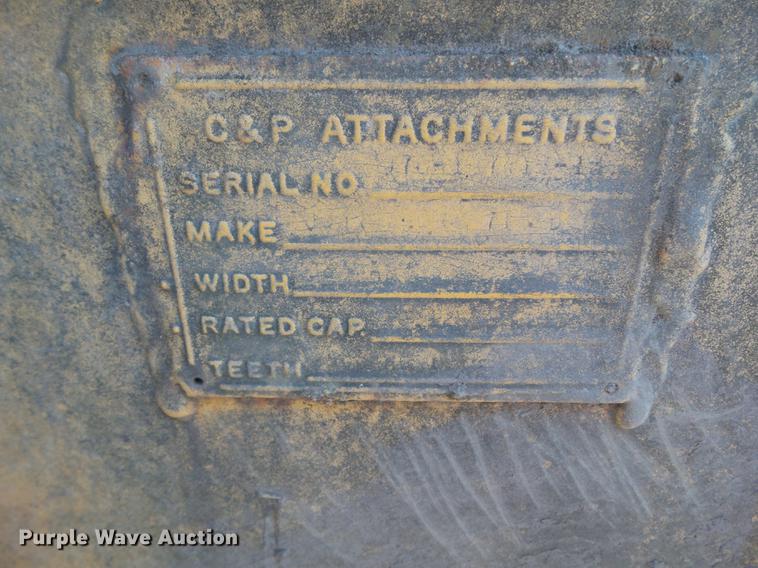 image for item DA7009 1995 John Deere 710D backhoe