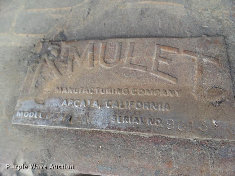 image for item DA7009 1995 John Deere 710D backhoe