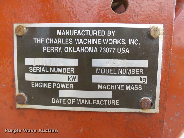 image for item DB4210 2000 Ditch Witch 3700DD trencher