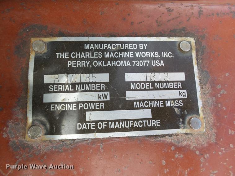 image for item DB4210 2000 Ditch Witch 3700DD trencher