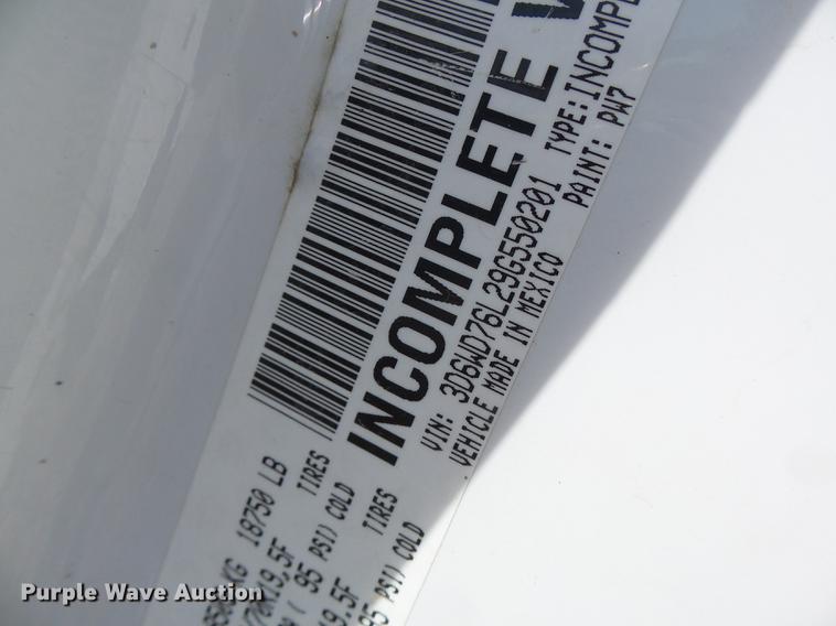 image for item DB5906 2009 Dodge Ram 5500 bucket truck