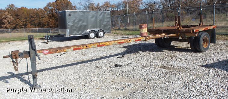 image for item DB5909 1979 Utility pole trailer