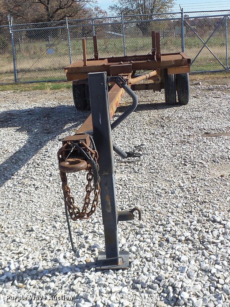 image for item DB5909 1979 Utility pole trailer