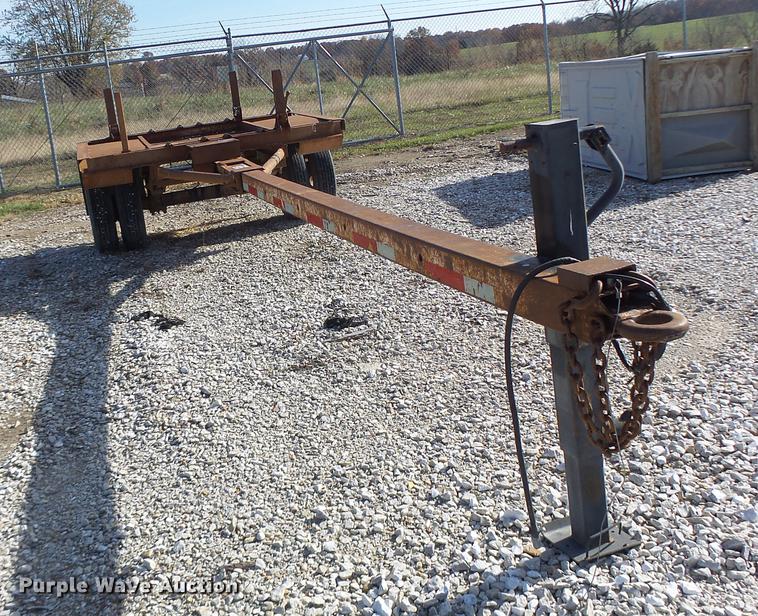 image for item DB5909 1979 Utility pole trailer