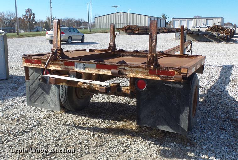 image for item DB5909 1979 Utility pole trailer