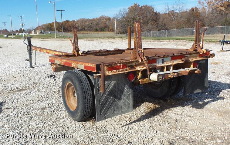 image for item DB5909 1979 Utility pole trailer