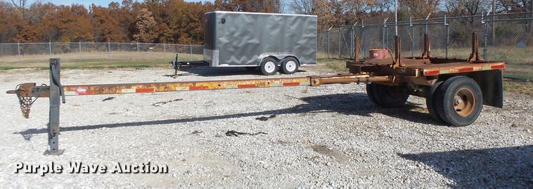 image for item DB5909 1979 Utility pole trailer