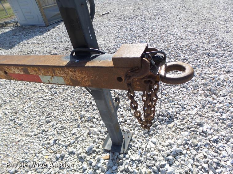 image for item DB5909 1979 Utility pole trailer