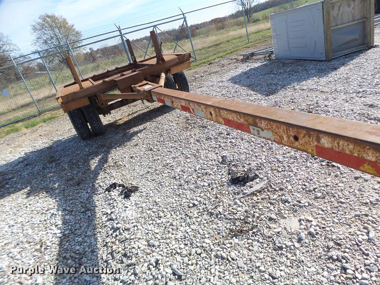 image for item DB5909 1979 Utility pole trailer
