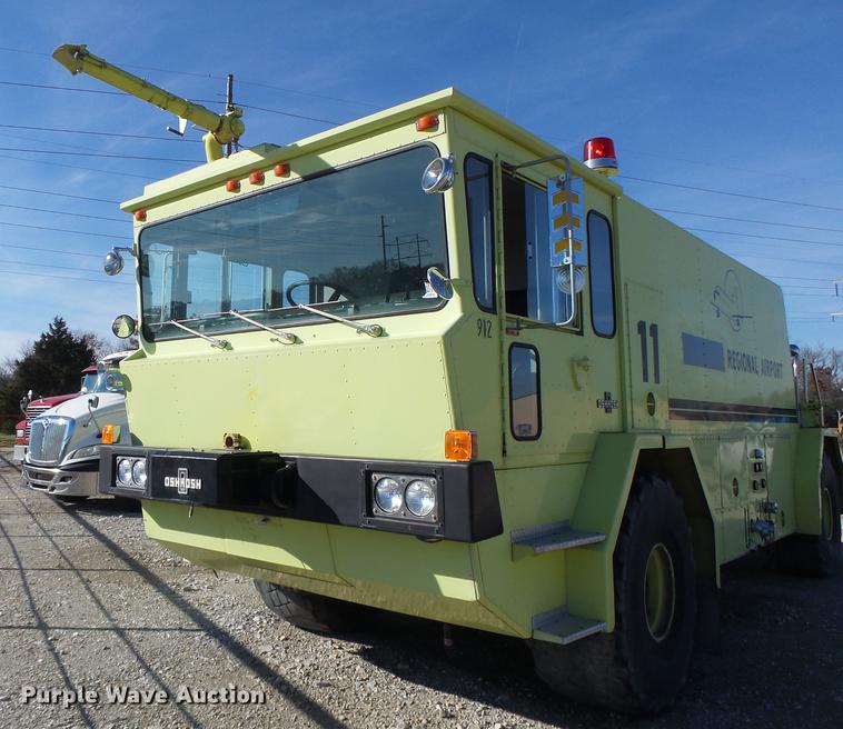 image for item DB5911 1980 Oshkosh T-6 fire truck