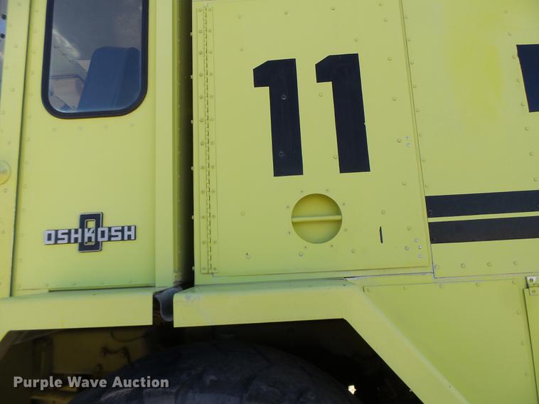 image for item DB5911 1980 Oshkosh T-6 fire truck