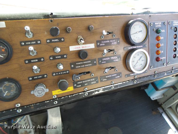 image for item DB5911 1980 Oshkosh T-6 fire truck