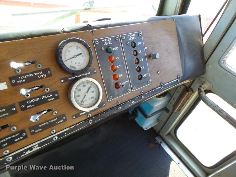 image for item DB5911 1980 Oshkosh T-6 fire truck