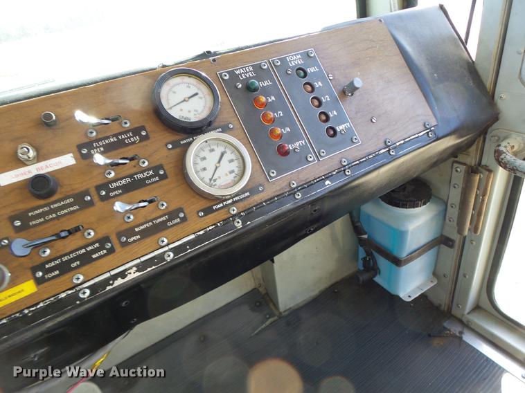 image for item DB5911 1980 Oshkosh T-6 fire truck