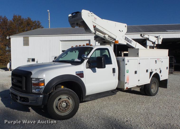image for item DB6337 2008 Ford F550 XL Super Duty bucket truck