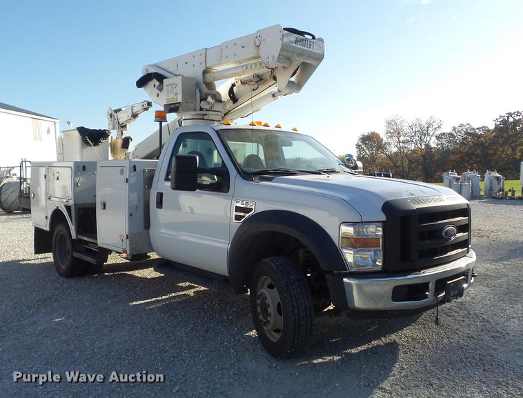 image for item DB6337 2008 Ford F550 XL Super Duty bucket truck