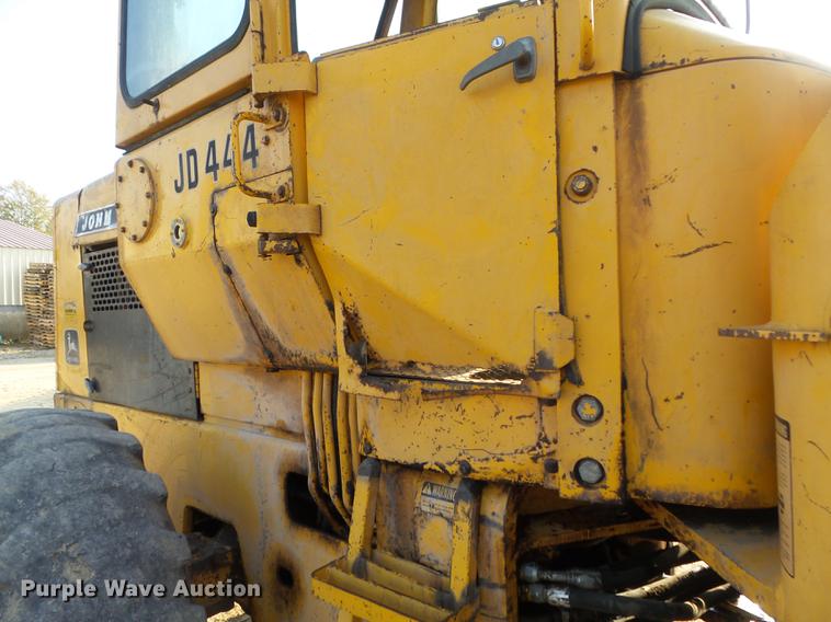 image for item DB6344 1980 John Deere 444 wheel loader