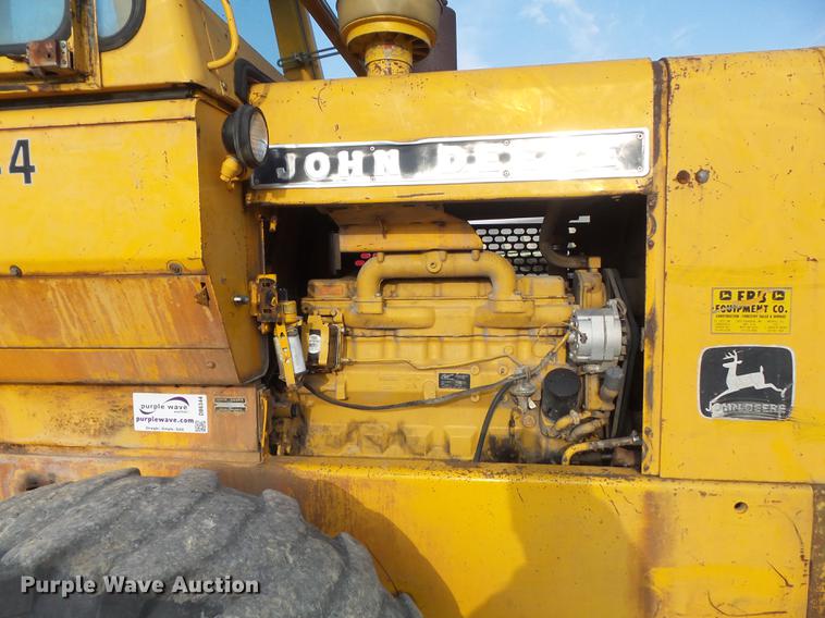 image for item DB6344 1980 John Deere 444 wheel loader