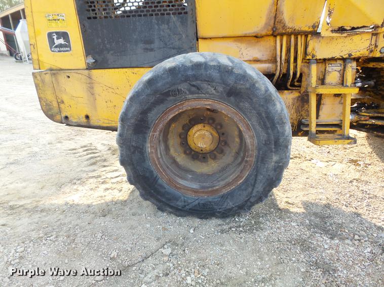 image for item DB6344 1980 John Deere 444 wheel loader
