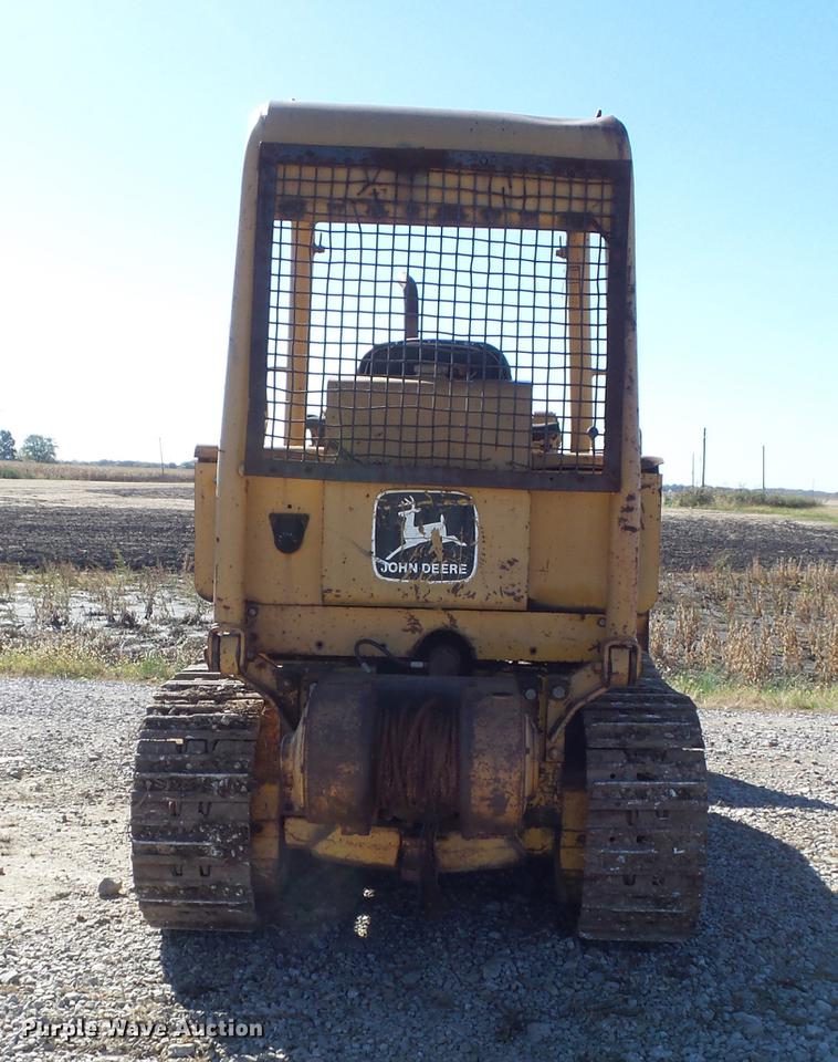 image for item DB6350 1987 John Deere 455E track loader