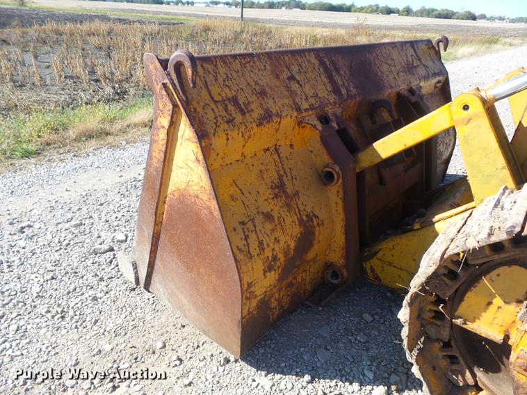 image for item DB6350 1987 John Deere 455E track loader