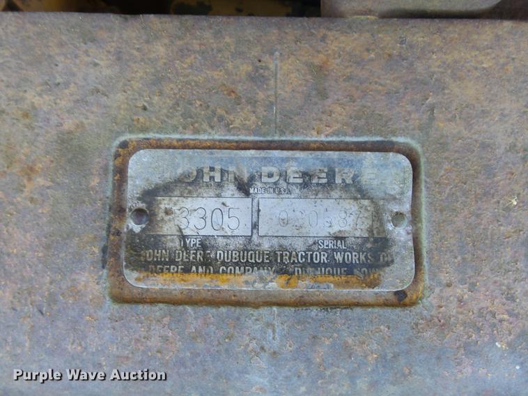 image for item DB6350 1987 John Deere 455E track loader