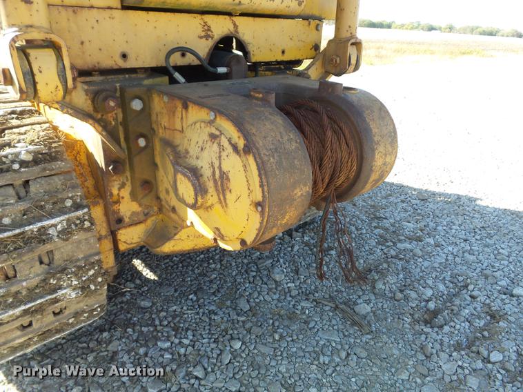 image for item DB6350 1987 John Deere 455E track loader