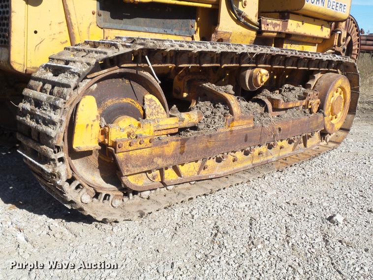 image for item DB6350 1987 John Deere 455E track loader