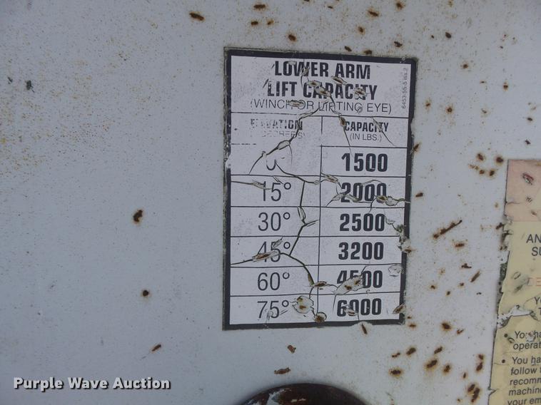 image for item DB6351 1996 International 4900 bucket truck