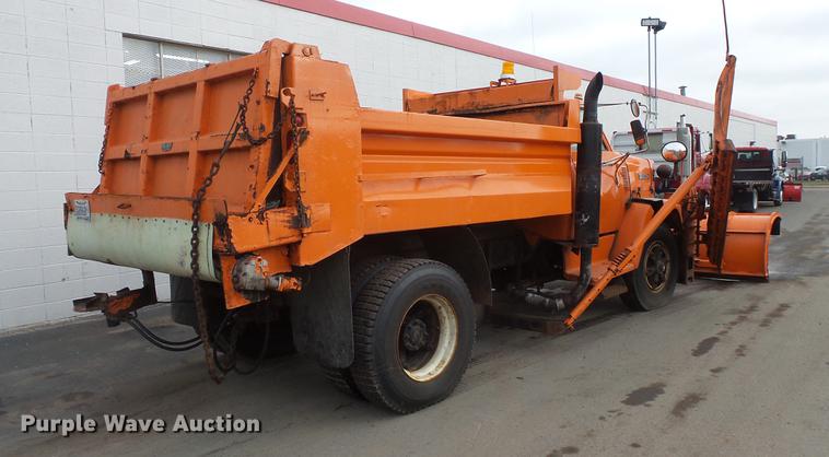 image for item DB8013 1987 GMC Brigadier dump truck