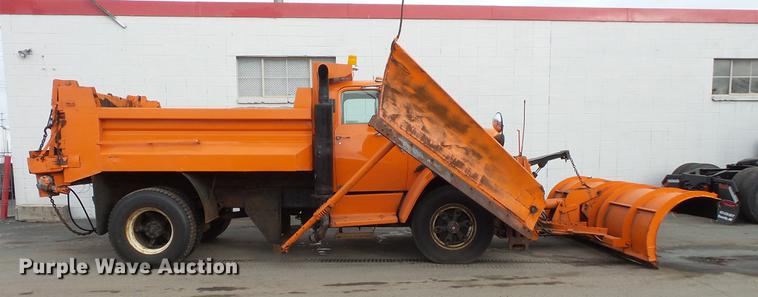 image for item DB8013 1987 GMC Brigadier dump truck