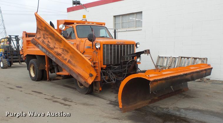 image for item DB8013 1987 GMC Brigadier dump truck