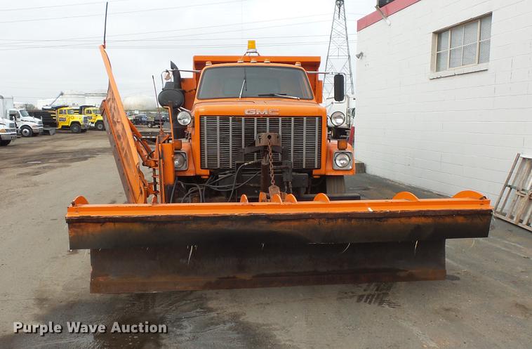 image for item DB8013 1987 GMC Brigadier dump truck