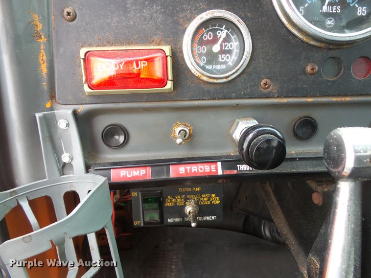 image for item DB8013 1987 GMC Brigadier dump truck