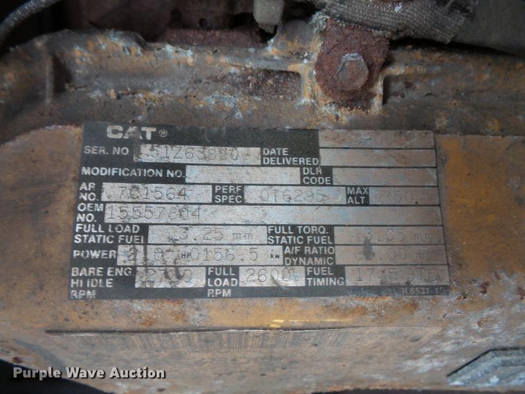 image for item DB8013 1987 GMC Brigadier dump truck