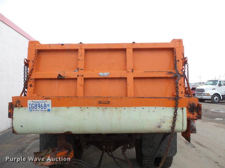 image for item DB8013 1987 GMC Brigadier dump truck