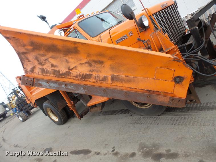 image for item DB8013 1987 GMC Brigadier dump truck