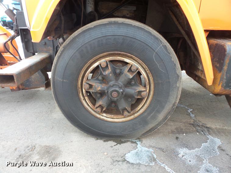 image for item DB8013 1987 GMC Brigadier dump truck