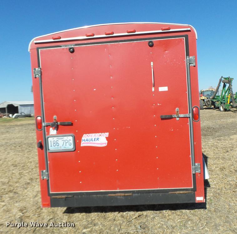 image for item DB9925 2006 American enclosed cargo trailer