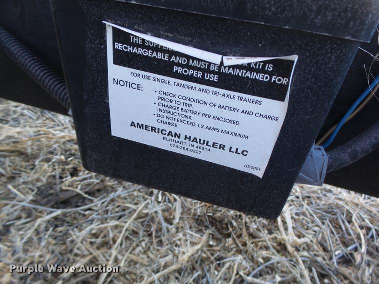 image for item DB9925 2006 American enclosed cargo trailer