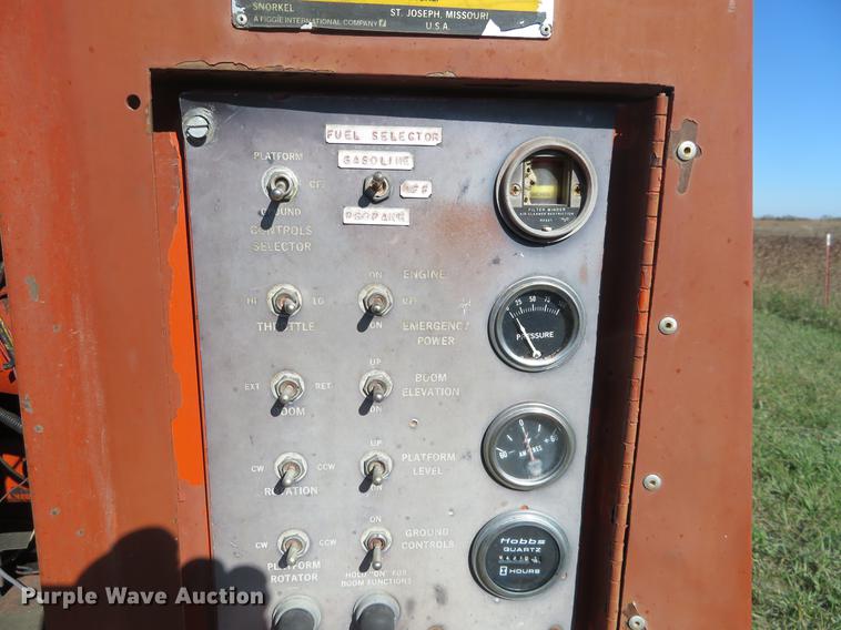 image for item DC0758 Snorkelift TB60 boom lift