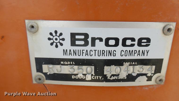 image for item DC1870 2003 Broce RJ350 broom